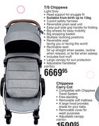 Baby Things T/S Chippewa Light Grey
