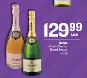 Krone Night Nectar Demi Sec Or Rose-Each