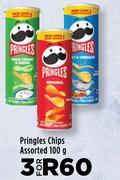 Pringles Chips Assorted-For 3 x 100g