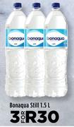 Bonaqua Still-For 3 x 1.5L