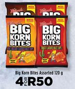 Big Korn Bites Assorted-For 4 x 120g