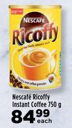 Nescafe Ricoffy Instant Coffee-750g Each