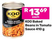 Koo Baked Beans In Tomato Sauce-410g