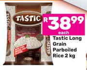 Tastic Long Grain Parboiled Rice-2Kg