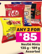 Nestle Minis Assorted-For Any 2 x 135g/189g