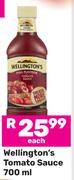 Wellington's Tomato Sauce-700ml