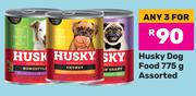 Husky Dog Food Assorted-For Any 3 x 775g