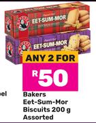 Bakers Eet-Sum-Mor Biscuits Assorted-For Any 2 x 200g