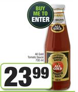 All Gold Tomato Sauce-700ml