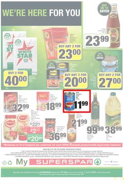 SPAR SUPERSPAR TOWN EASTERN CAPE : My Superspar (26 May - 7 June 2020), page 12