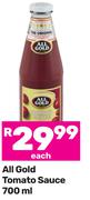 All Gold Tomato Sauce-700ml 