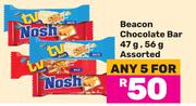 Beacon Chocolate Bar Assorted-For Any 5 x 47g/56g