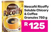 Nescafe Ricoffy Soluble Chicory & Coffee Granules-750g