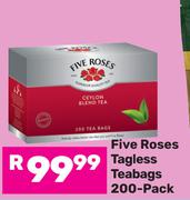 Five Roses Tagless Teabags-200 Pack