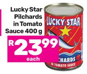 Lucky Star Pilchards In Tomato Sauce-400g