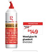 Wood Glue Gludevil 81451240-1Ltr 