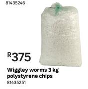 Wiggley Worms 3Kg Polystyrene Chips 81435251