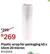 Plastic Wrap For Packaging 40 x 45cm 20 Micron 81435246
