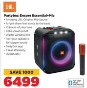 JBL Partybox Encore Essential + Mic