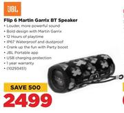 JBL Flip 6 Martin Garrix BT Speaker