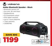 Volkano Adder Bluetooth Speaker Black