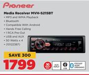 Pioneer Media Receiver MVH-S215BT