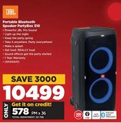 JBL Portable Bluetooth Speaker Partybox 310