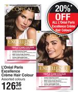 L'Oreal Paris Excellence Creme Hair Colour-Each