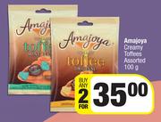 Amajoya Creamy Toffees Assorted-For 2 x 100g