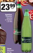 Appletiser, Grapetiser Or Peartiser Assorted-1.25L Each