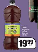 Clover Manhattan Ice Tea Assorted-1.5L Each