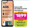 Samsung Galaxy A06 4G 65GB Dual Sim Smartphone