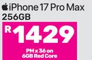 Apple iPhone 17 Pro Max 256GB-On 6GB Red Core