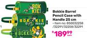 Bokkie Barrel Pencil Case With Handle 25cm-Each