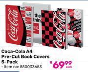 Coca-Cola A4 Pre-Cut Book Covers (5-Pack) 850033683-Each