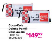 Coca-Cola Deluxe Pencil Case 33cm 850032302-Each