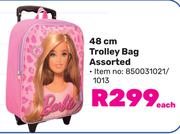 48cm Trolley Bag Assorted 850031021/1013-Each