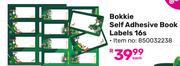 Bokkie Self Adhesive Book Labels 850032238-16s Pack