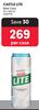 Castle Lite Beer Cans-24 x 410ml Per Case
