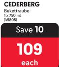 Cerderberg Bukettraube-750ml Each