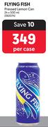 Flying Fish Pressed Lemon Can-24 x 500ml Per Case