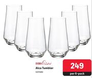 Bonemia Cristal Alca Tumbler-Per 6 Pack