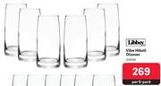 Libbey Vibe Hiball Glasses-Per 6 Pack