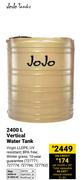 JoJo Tanks 2400L Vertical Water Tank
