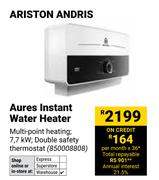 Ariston Andris Aures Instant Water Heater