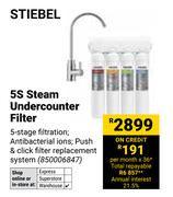 Stiebel 5S Steam Undercounter Filter