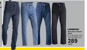 Legend Men's Basic Denim Jeans-Each