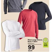 Legend Men's Long Sleeve Basic T-Shirt-For 2
