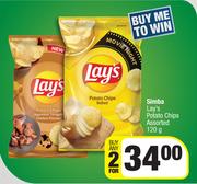 Simba Lay's Potato Chips Assorted-For Any 2 x 120g