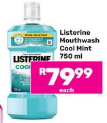 Listerine Mouthwash Cool Mint-750ml